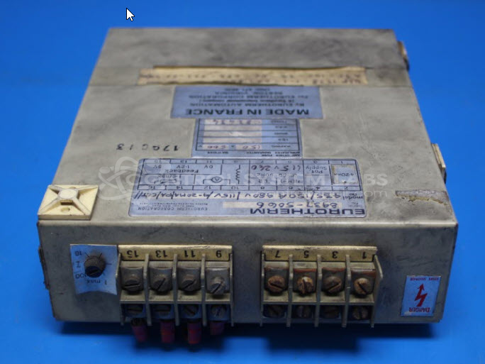 SCR Control Panel