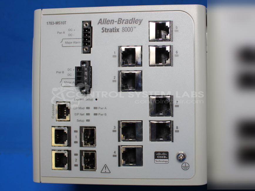 Allen Bradley 1783-MS10T Stratix 8000/8300 Expansion Mo Allen Bradley 1783-MS10T Stratix 8000/8300 Expansion Mo