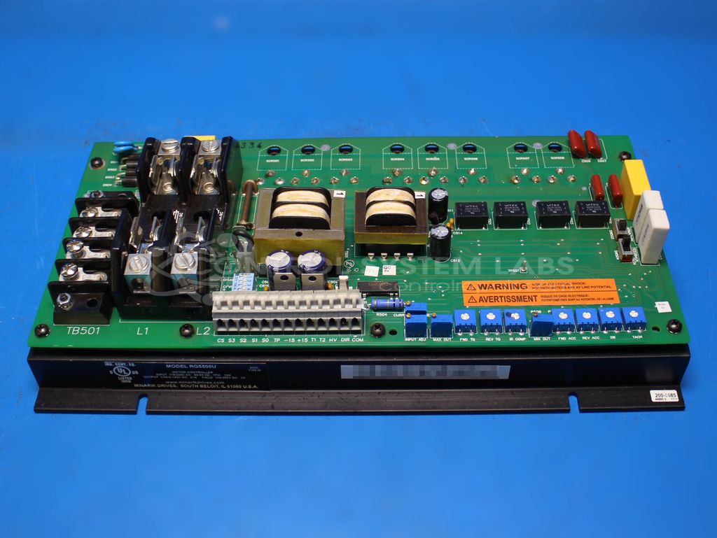 Motor Controller 1-5 hp, 115/230 vac