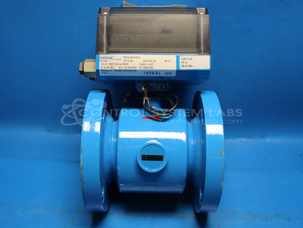 3" Mag Meter 0-500 GPM w/disp/total/4-20mA out, 120VAC