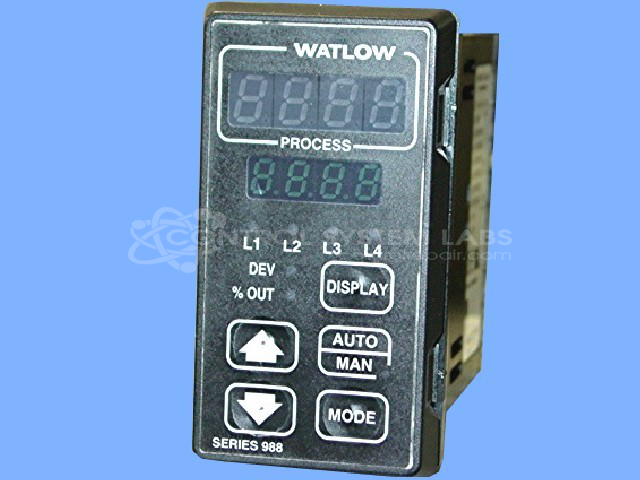 1/8 DIN Temperature Process Controller