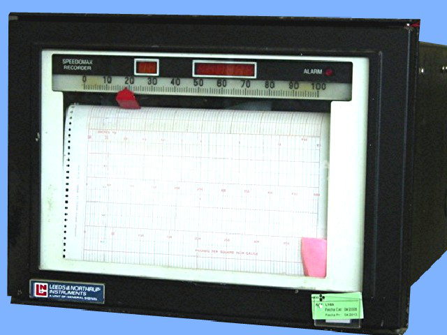 1650 Speedomax Chart Recorder