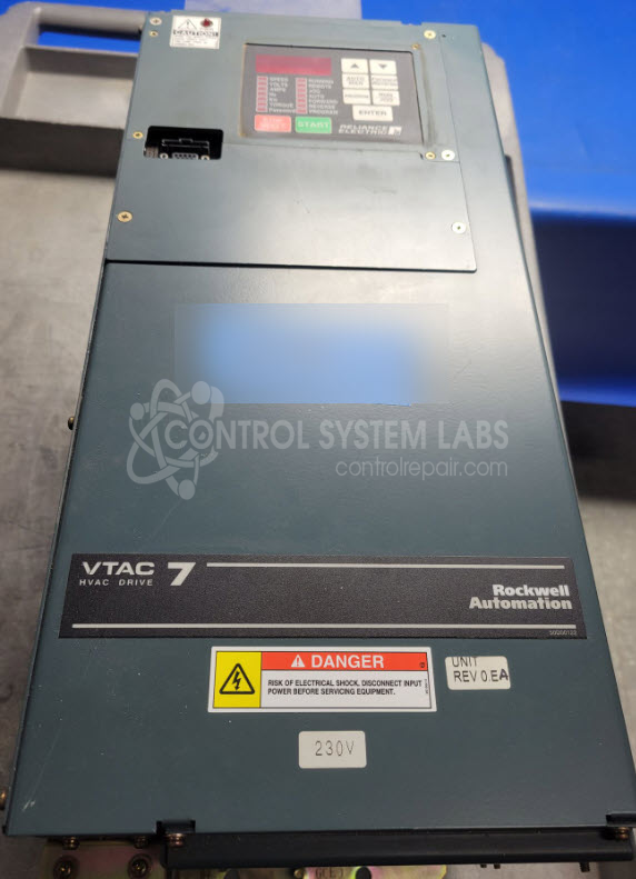 30HP 200-230V 105 A In, 180-230 V 105 A Out  AC Drive