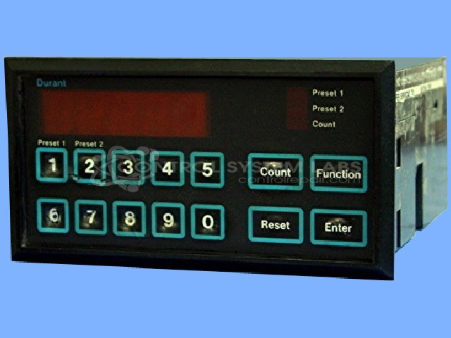 Digital Counter 2 Preset 1 Count