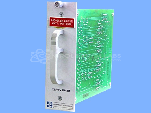 XLP 3-in-1 Watt / Var Transducer Module