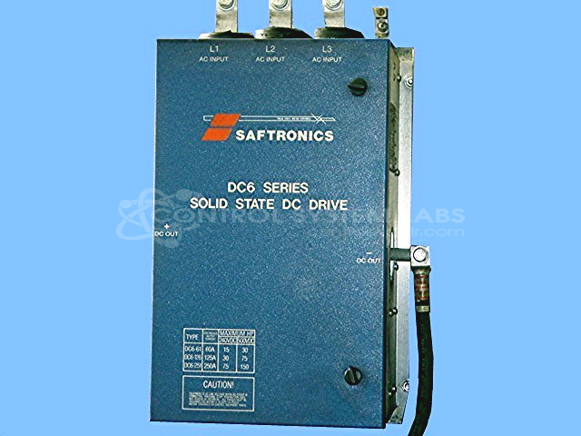 DC-6 15 HP to 30 HP DC Motor Control