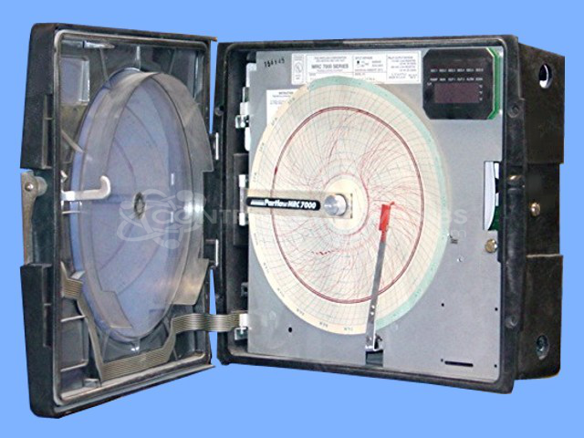 MRC 7000 One Pen Circle Chart Recording Profile Controller