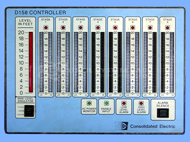 0 TO 20 foot 8 Stage Pump Controller