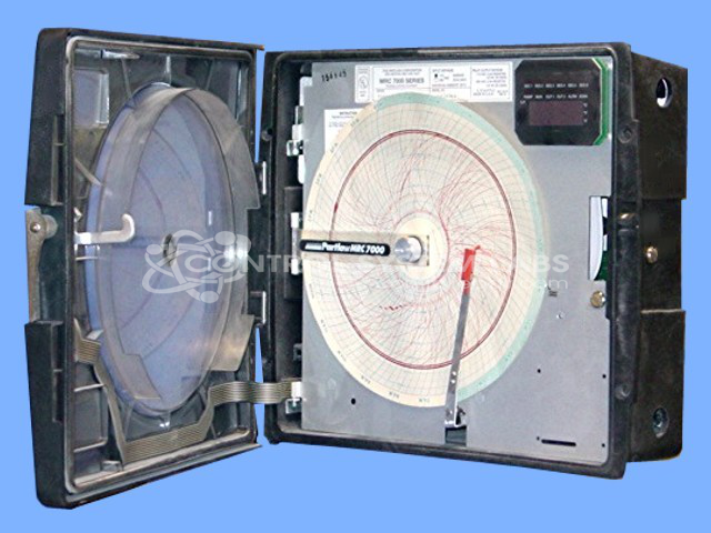 MRC 7000 One Pen Circle Chart Recording Profile Controller NEMA 3