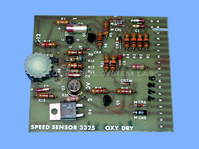 Model 215 Speed Sensor Card