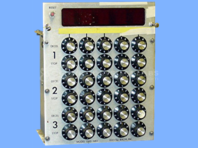 Bachi 3 Stage Decel Counter