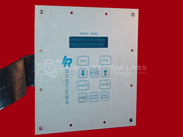 WSB Weigh Blender Control Panel