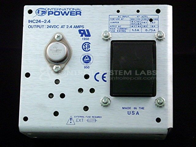 24VDC Power Supply 2.4AMP