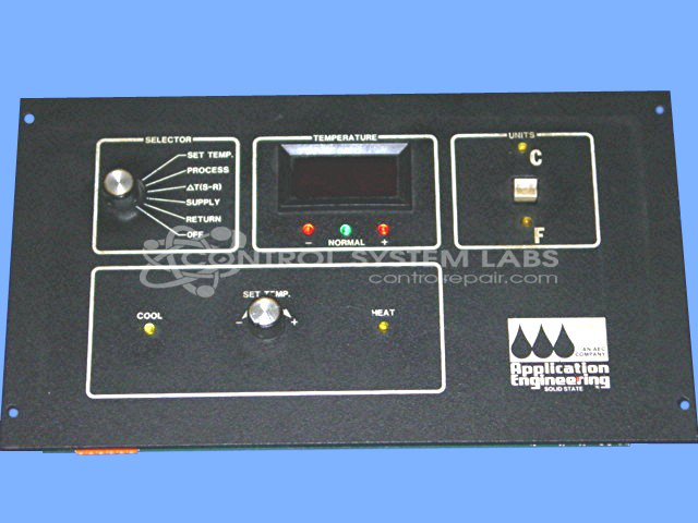 Thermolator Chiller Control Front Panel
