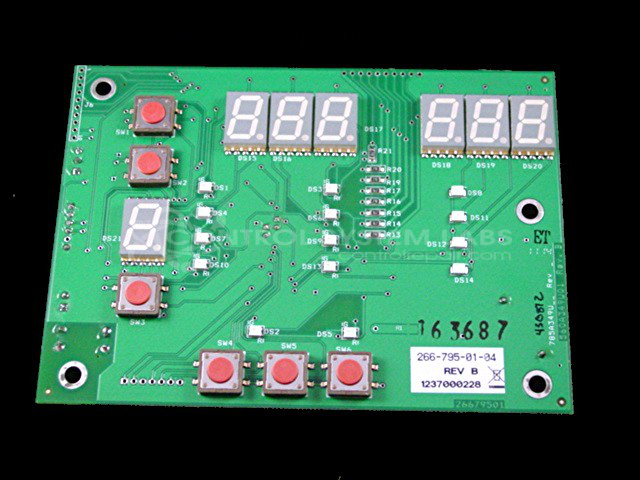 DC-1 Carousel Dryer Display Board