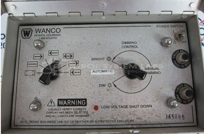 Wanco 109546-002 Arrow Board Controller, 7 Patt | Control System Labs