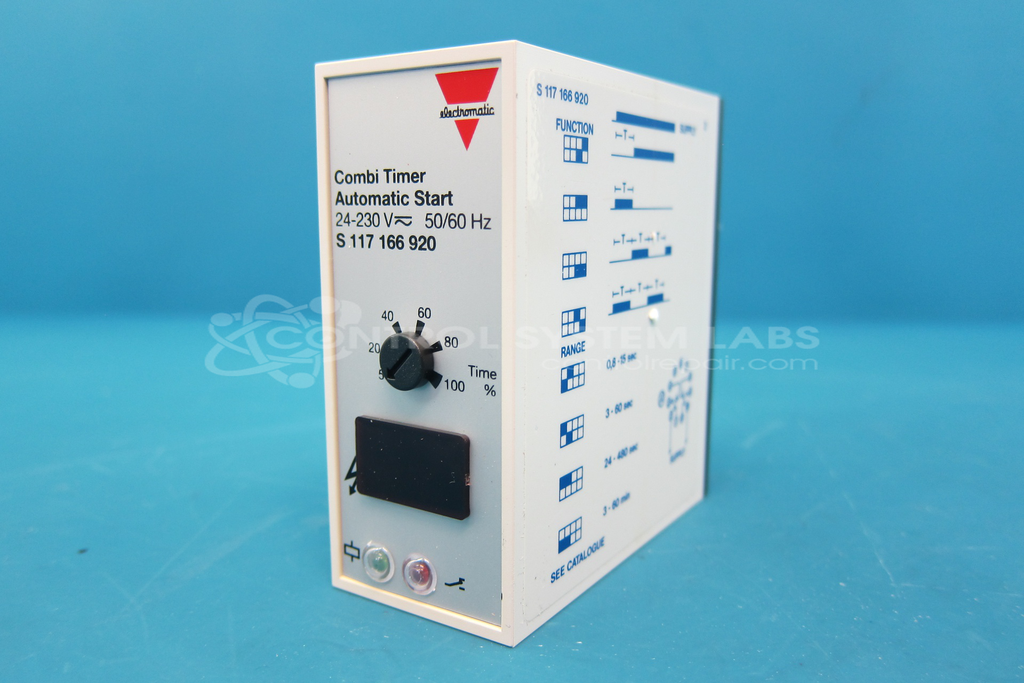 Combi Timer Automatic Start 24-230VAC 5-100% 50/60 Hz