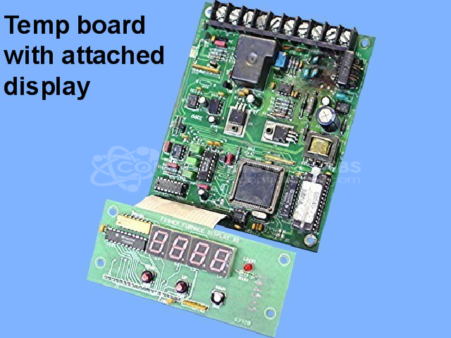 Temperature Control Board with Display Board