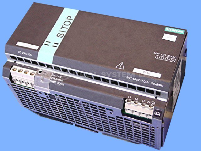 Siemens 6EP1437-3BA00 SITOP Power 40 Power Supply 24 | Control System Labs