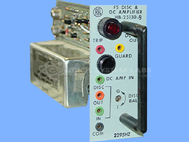 FS Disciminator and DC Amplifier