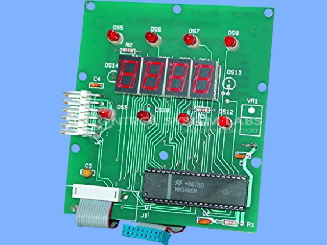 Omni II 4 Digit Display and 8 LED Board